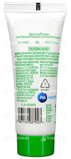 New Evion Cream 20 Gm - Uses, Side Effects, Dosage, Price | Truemeds