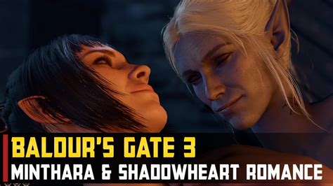 Minthara & Shadowheart Romance Night Baldurs Gate 3 - YouTube