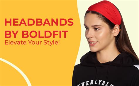 Boldfit Nylon Gym Headband for Men and Women - Sports Headband for ...