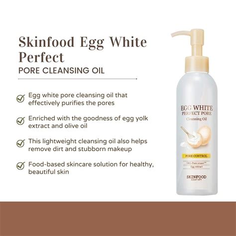 Foxy.in : Buy Skinfood Egg White Perfect Pore Cleansing Oil (200ml ...