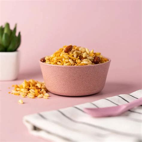 Plush Pink Rice Husk Curry Bowl | Set of 4 – Dusaan