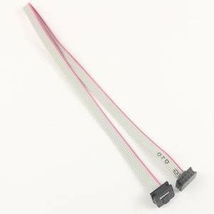 e4u 6 Pin 12" Long FRC Cable With Female To Female 1.27mm Mini Pitch ...