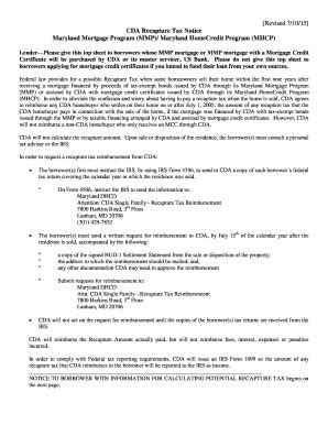 Fillable Online NOTICE TO BORROWER WITH INFORMATION Fax Email Print ...