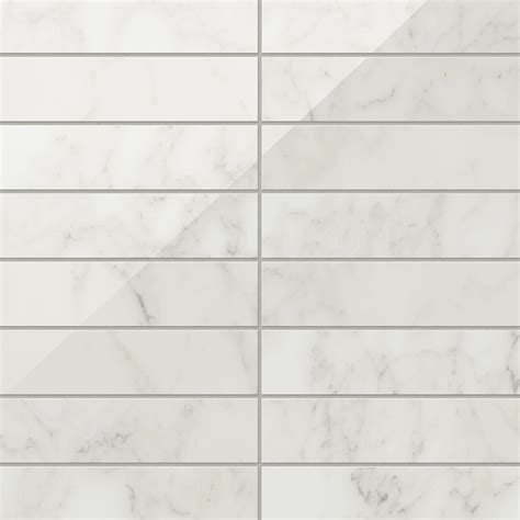 Subway Tile Carrara Marble 6" X 12" Carrara White Marble Subway Tile