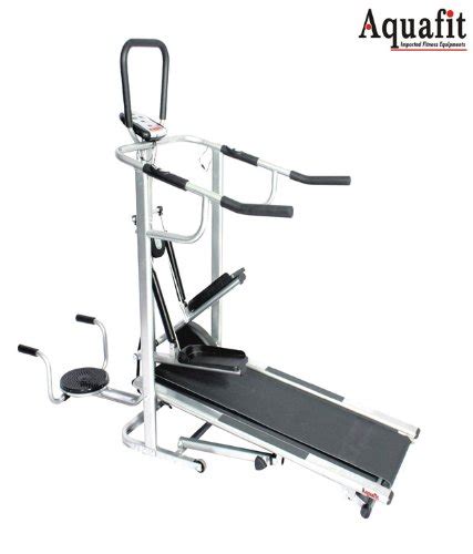 Buy AquaFit AQ1005 4 in 1 Imported Manual Treadmill Online at Low ...