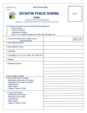 Fillable Online CBSE-APPLICATION FORM 3.docx Fax Email Print - pdfFiller