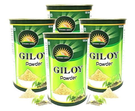 Sunchan Group Giloy Powder Tinospora cordifolia powder Neem Giloy ...