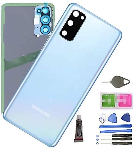 Galaxy S20 Back Glass Replacement Back Cover Glass Housing Door with ...