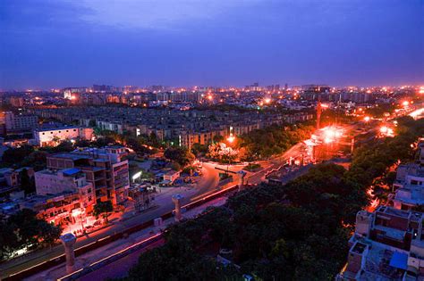 Image result for Noida Night. View