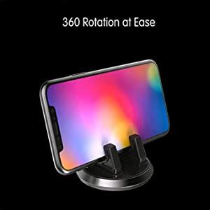 moxly Universal Car Phone Holder for Dashboard | 360° Rotatable Anti ...