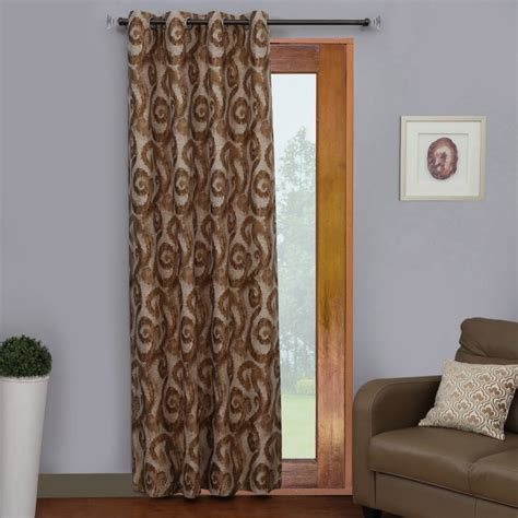 Buy Matrix Sahara Jacquard Door Curtain from Home Centre at just INR 1999.0