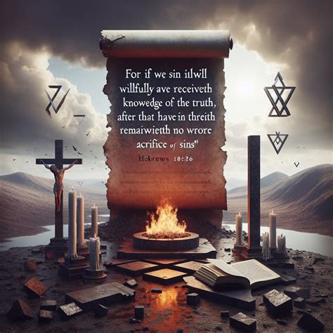 What does Hebrews 10:26 mean? | Bible Art