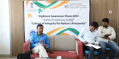 Vigilance Awareness Week 2024 at NID AP | NID