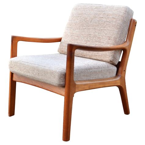 Lounge Chair by Ole Wanscher for France and Sons For Sale at 1stDibs ...