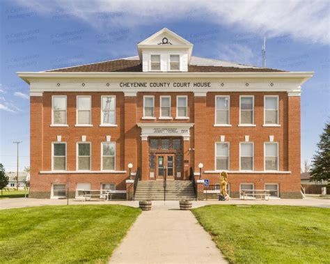 Cheyenne County Courthouse (Cheyenne Wells, Colorado) | Stock Photos