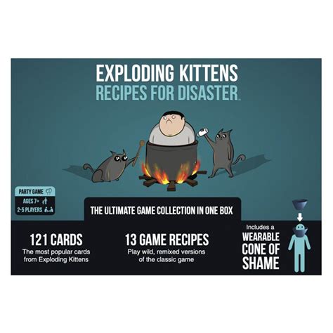 Image result for Exploding Kittens Recipe for Disaster