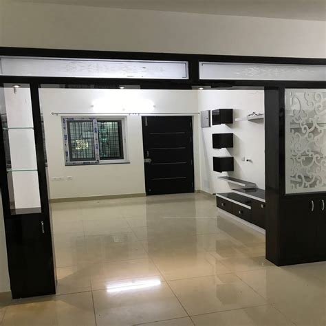 Hall partition with tv unit | homify