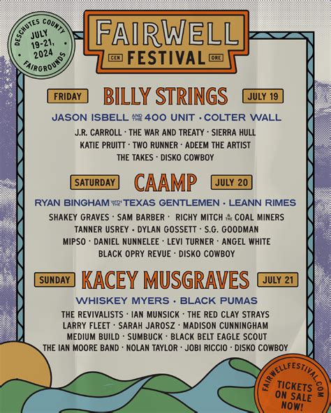 Unveiling the Fairwell Festival 2025 Lineup: Prepare to Be Amazed!