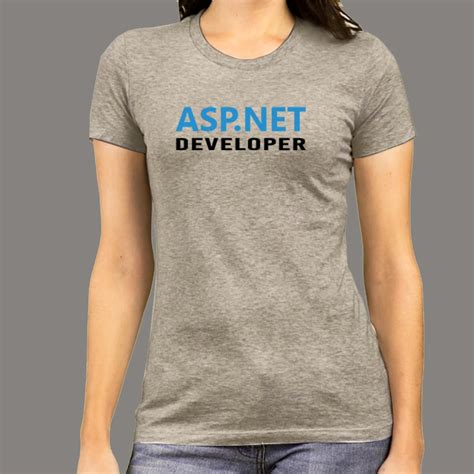 Asp.Net Developer T-Shirt For Women – TEEZ.in