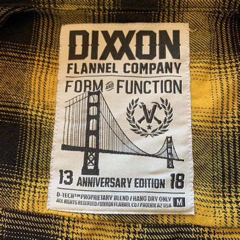 Dixxon Flannel Company Anniversary Edition Yellow Bla… - Gem