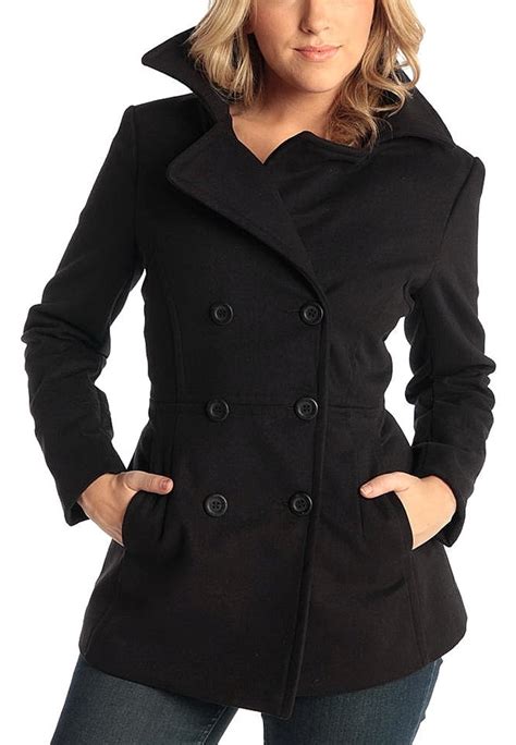 Women's Wool Pea Coat Uk at Clyde Miller blog