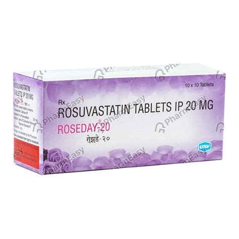 Roseday 20 MG Tablet (10): Uses, Side Effects, Price & Dosage | PharmEasy