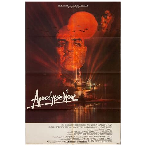 Original Vintage Movie Poster Apocalypse Now Vietnam War Sheen Brando ...