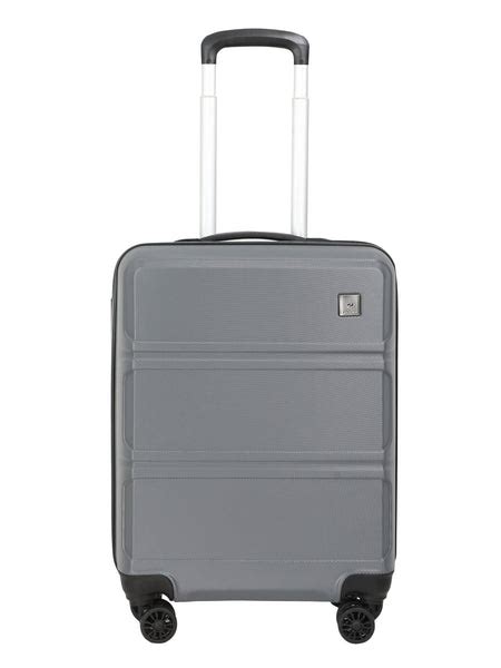 Echolac Dark Grey Aries Small Hard Case Cabin Trolley – Bhawar Store