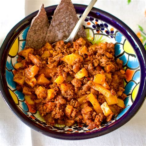 Easy Papas Con Chorizo - The Bossy Kitchen