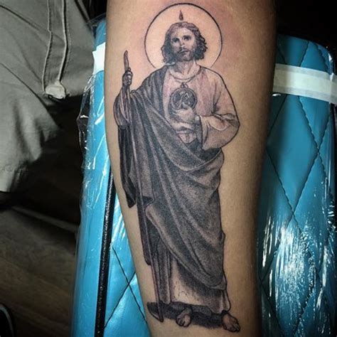 Los Mejores Tatuajes de San Judas Tadeo y su significado | Tatuajes ...