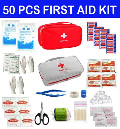 Image result for First Aid Kit Items
