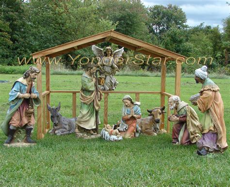 Pattern For Outdoor Nativity Scene at gannellieblog Blog