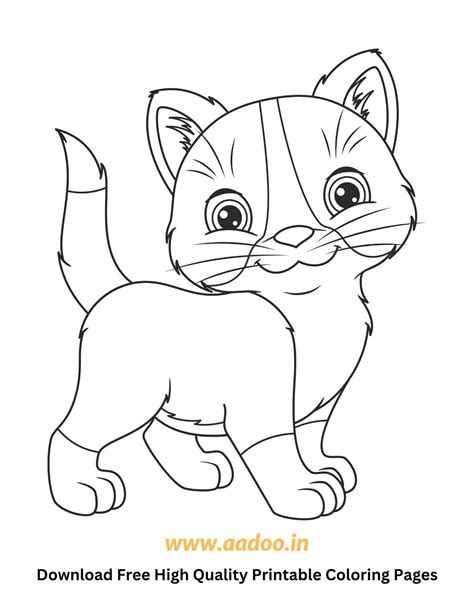 Free Printable Coloring Pages Cats