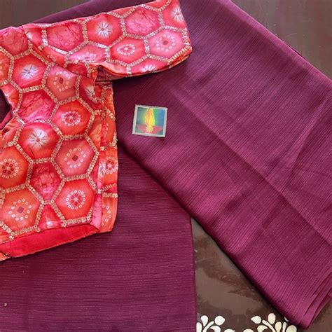 Buy Georgette Saree Online In India - Etsy India