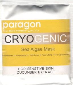 Paragon Cryogenic Sea Algae Mask For Senstive Skin Cucumber Extract ...
