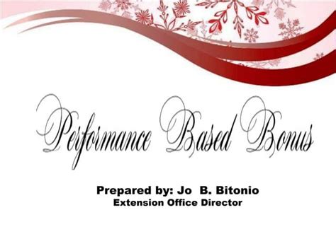 Image result for Performance-Based Bonus