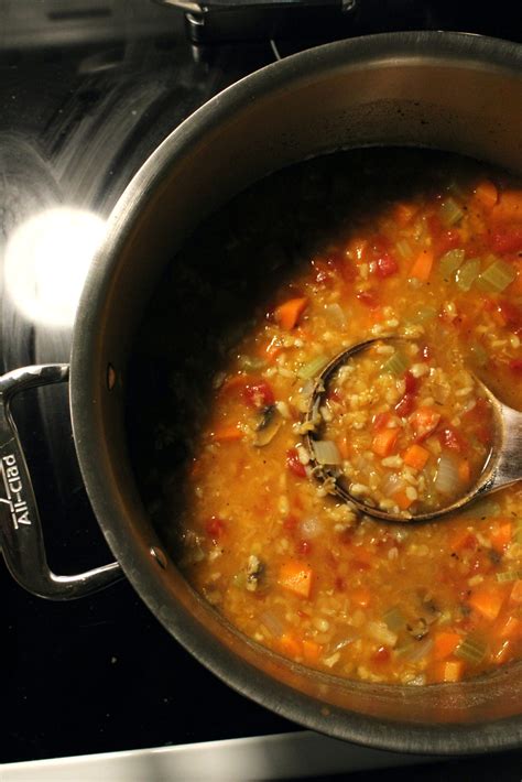 Lentil & Barley Soup - Hearty at Home Winter Recipes