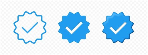 Verified icon badge for account profile vector check tag marks verified ...