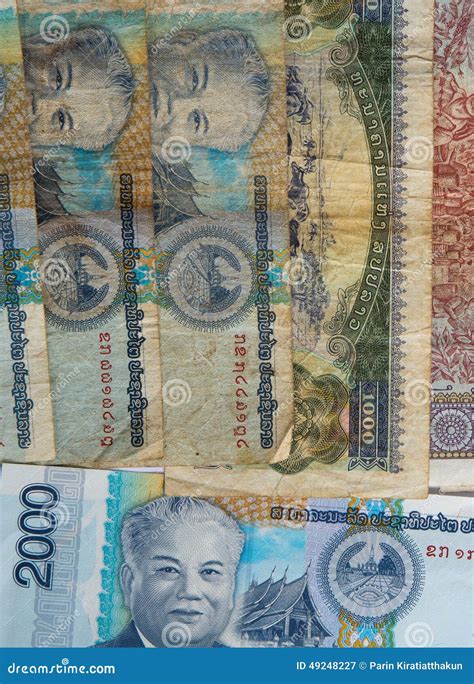 Kip is the Currency of Laos. Stock Image - Image of exchange, number: 49248227
