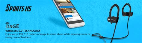 Ant Audio Sports 115 Wireless Bluetooth in Ear Neckband Headphone with ...