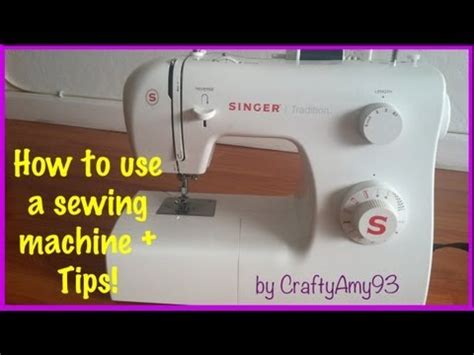 Sewing Machine Tutorials for Beginners 的图像结果
