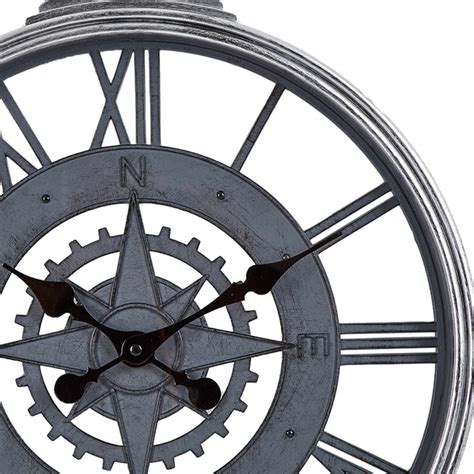 Buy Corsica Fortune Glass Wall Clock - 43cm from Corsica by Home Centre ...