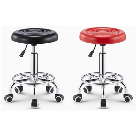 DEKD Tattoo Stool with Wheels Round High Rolling | Ubuy India