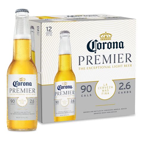 Corona Premier Mexican Lager Import Light Beer, 12 Pack 12 fl. oz ...