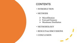 Image result for Different Types of Advanced Separation Processes