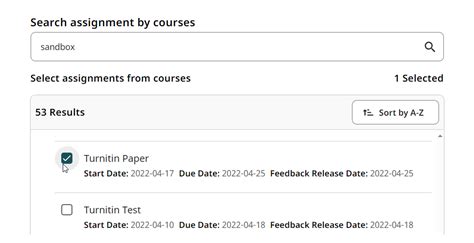Turnitin Assignment Tool 的图像结果