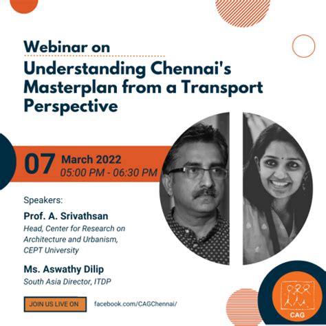 Webinar on Understanding Chennai's Masterplan from a transport ...