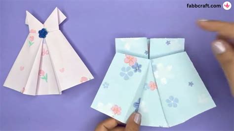 Image result for Origami Paper Dress Tutorial