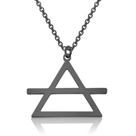 Buy LBSBO Al Necklace Element Symbols Planetary Al Symbols ...