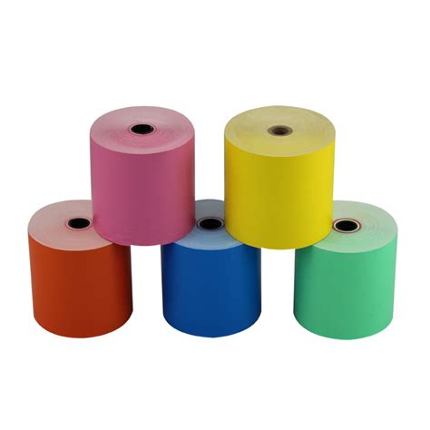 color thermal paper - thermal paper rolls and Thermal labels manufacture